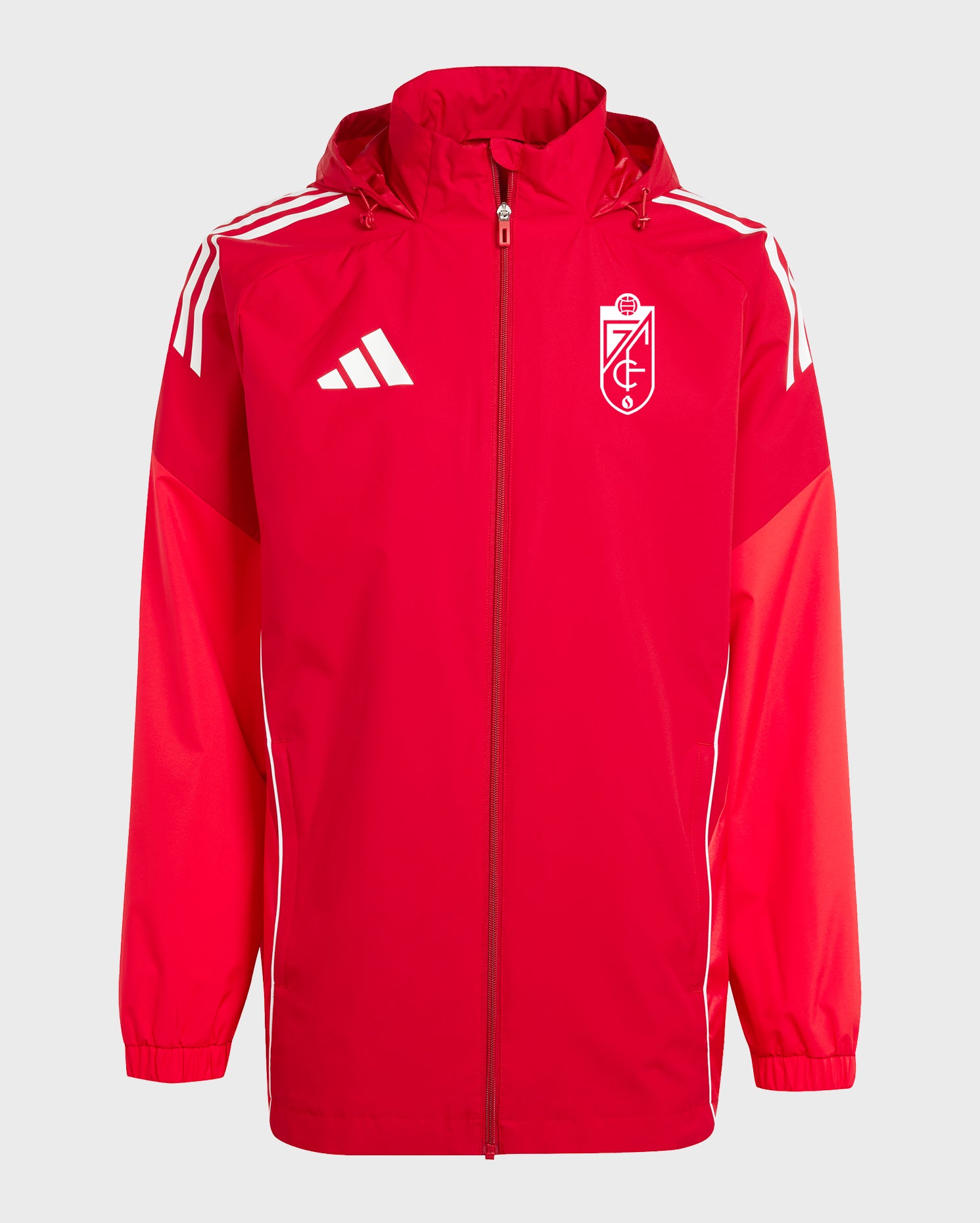 Chubasquero Entreno Rojo Hombre adidas 25-26