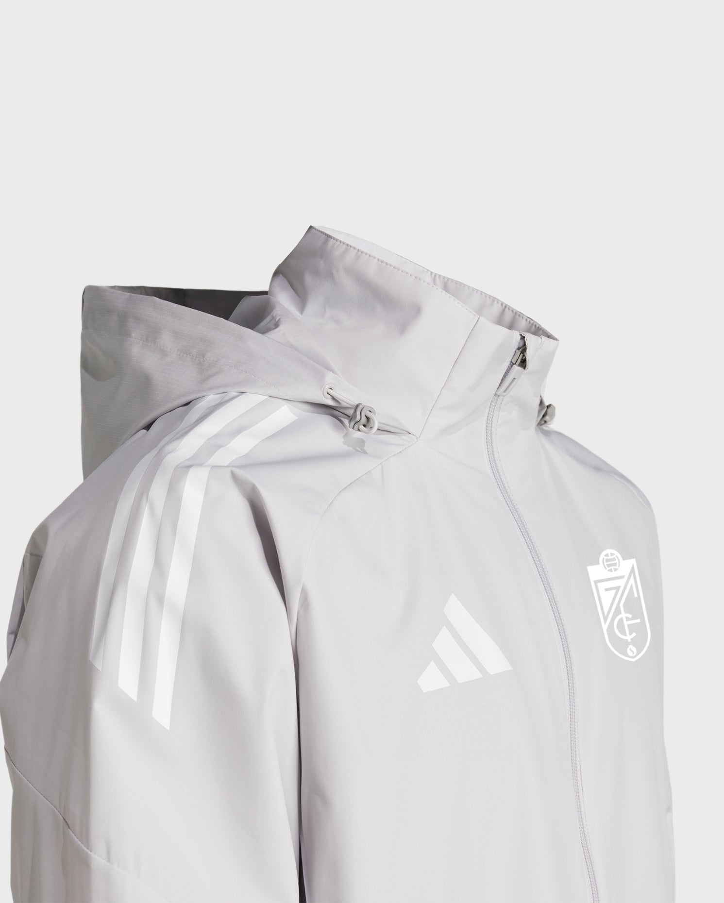 Chubasquero Entreno Gris Adulto adidas 25-26