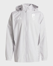 Chubasquero Entreno Gris Adulto adidas 25-26