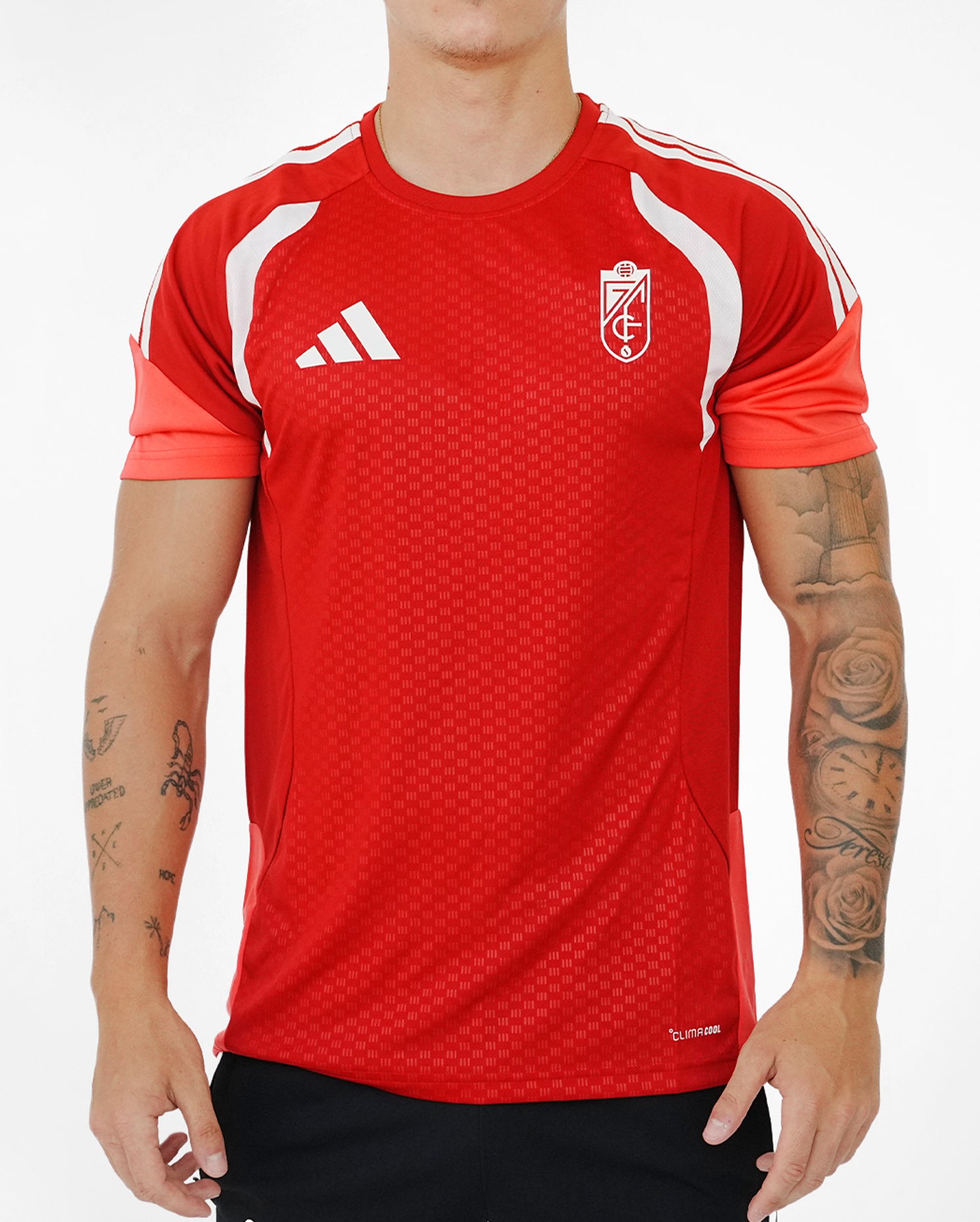 Camiseta Entreno Roja Hombre adidas 26-27