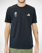 Camiseta FI Negra Hombre adidas 25-26