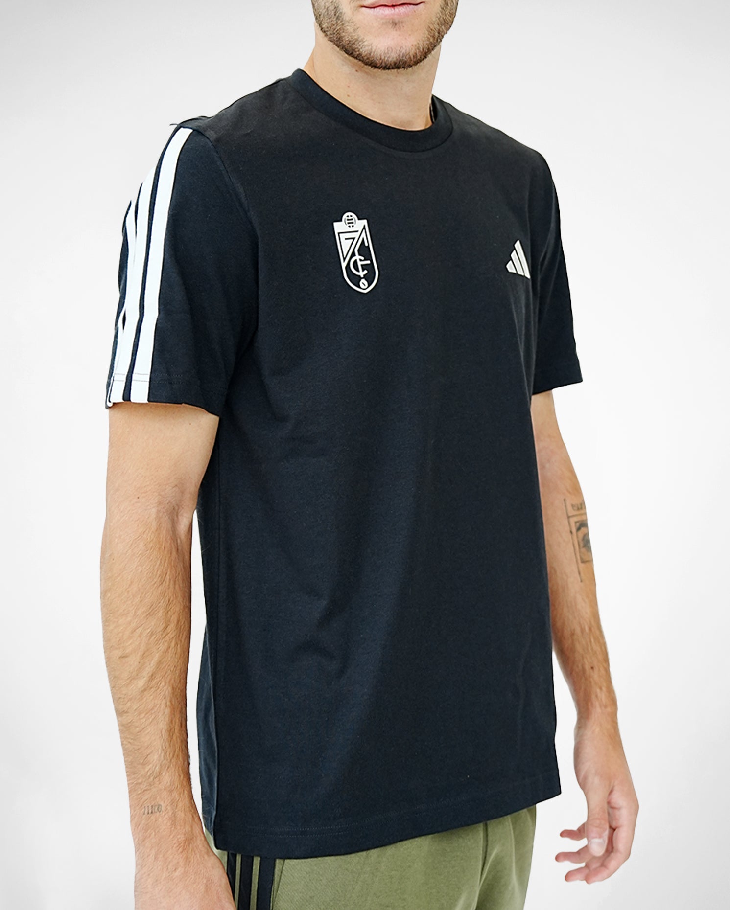 Camiseta FI Negra Hombre adidas 25-26