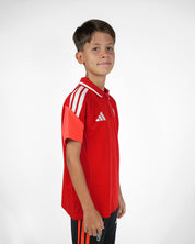 Polo Rojo Niño adidas 26-27