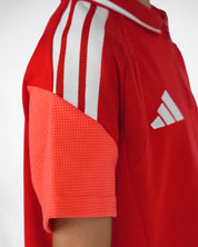 Polo Rojo Niño adidas 26-27