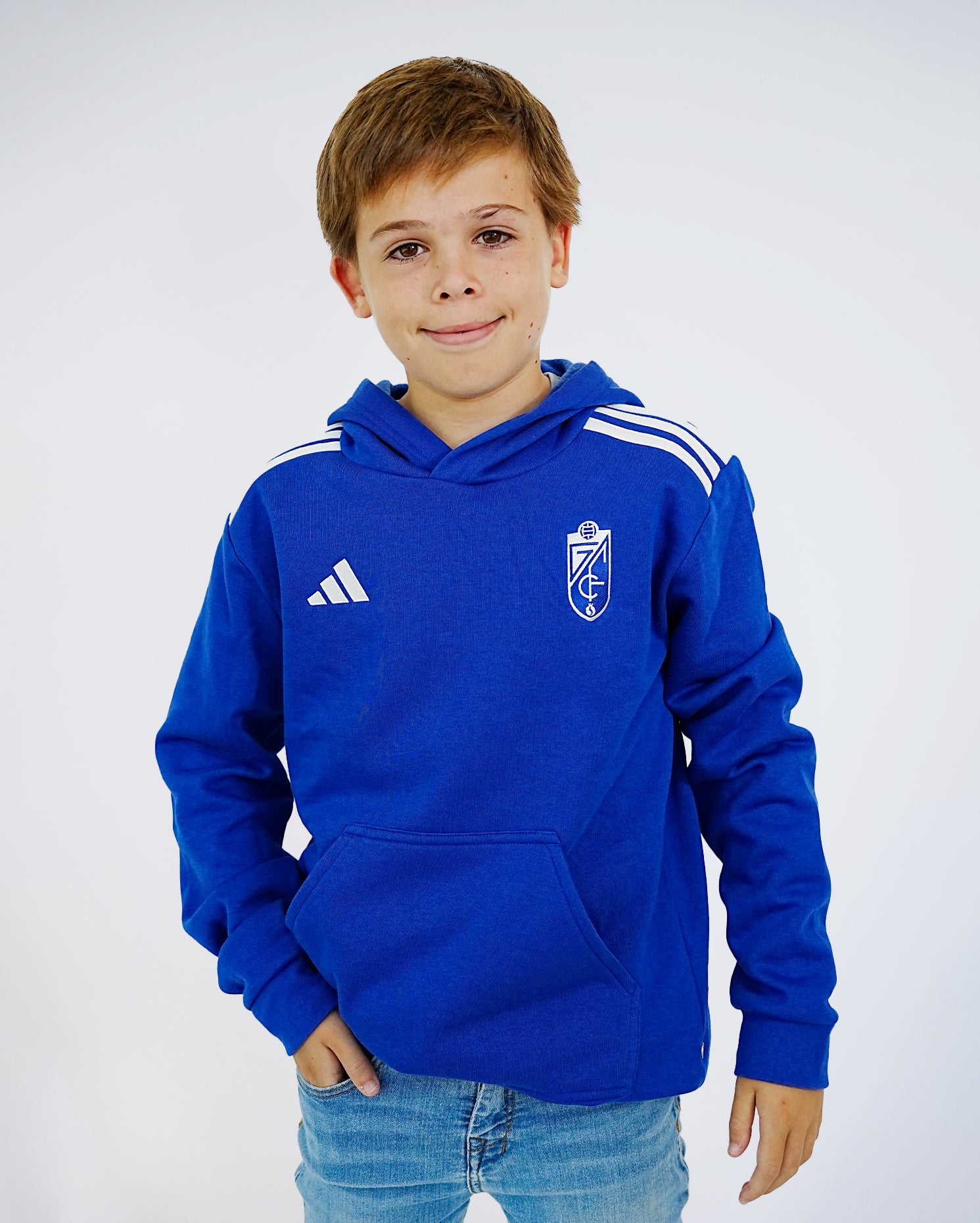 Hoodie Pre partido Segunda Equipación Niño adidas 25-26