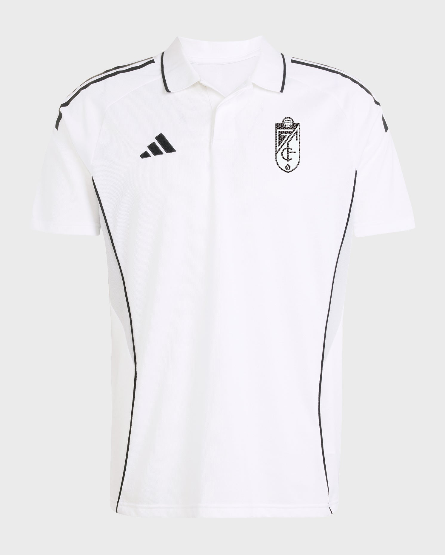 Polo Blanco Hombre adidas 25-26