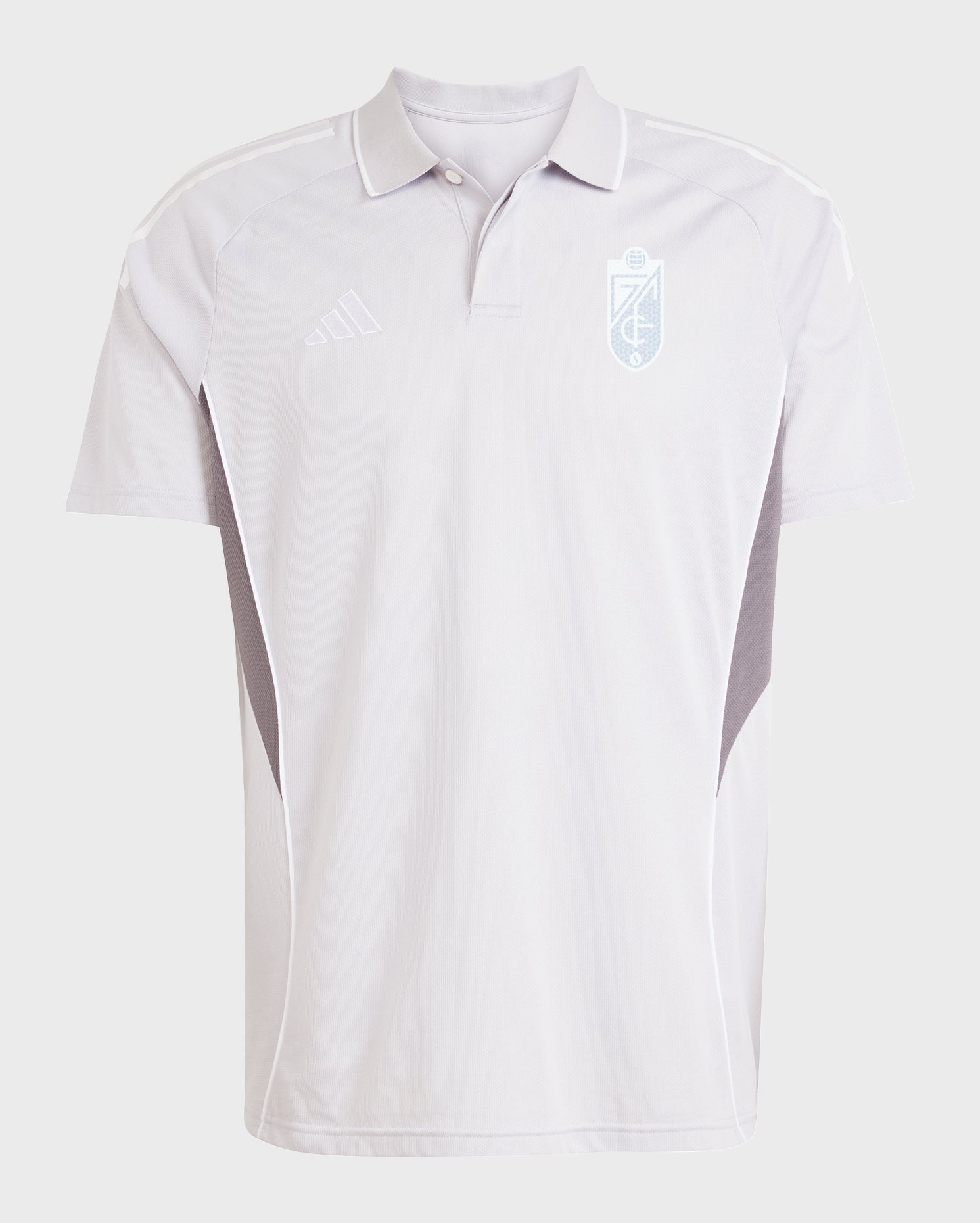 Polo Gris Niño adidas 25-26