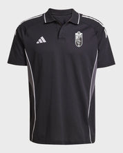 Polo Negro Hombre adidas 25-26