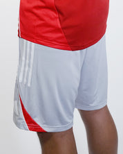 Pantalón Corto Entreno Gris Hombre adidas 25-26