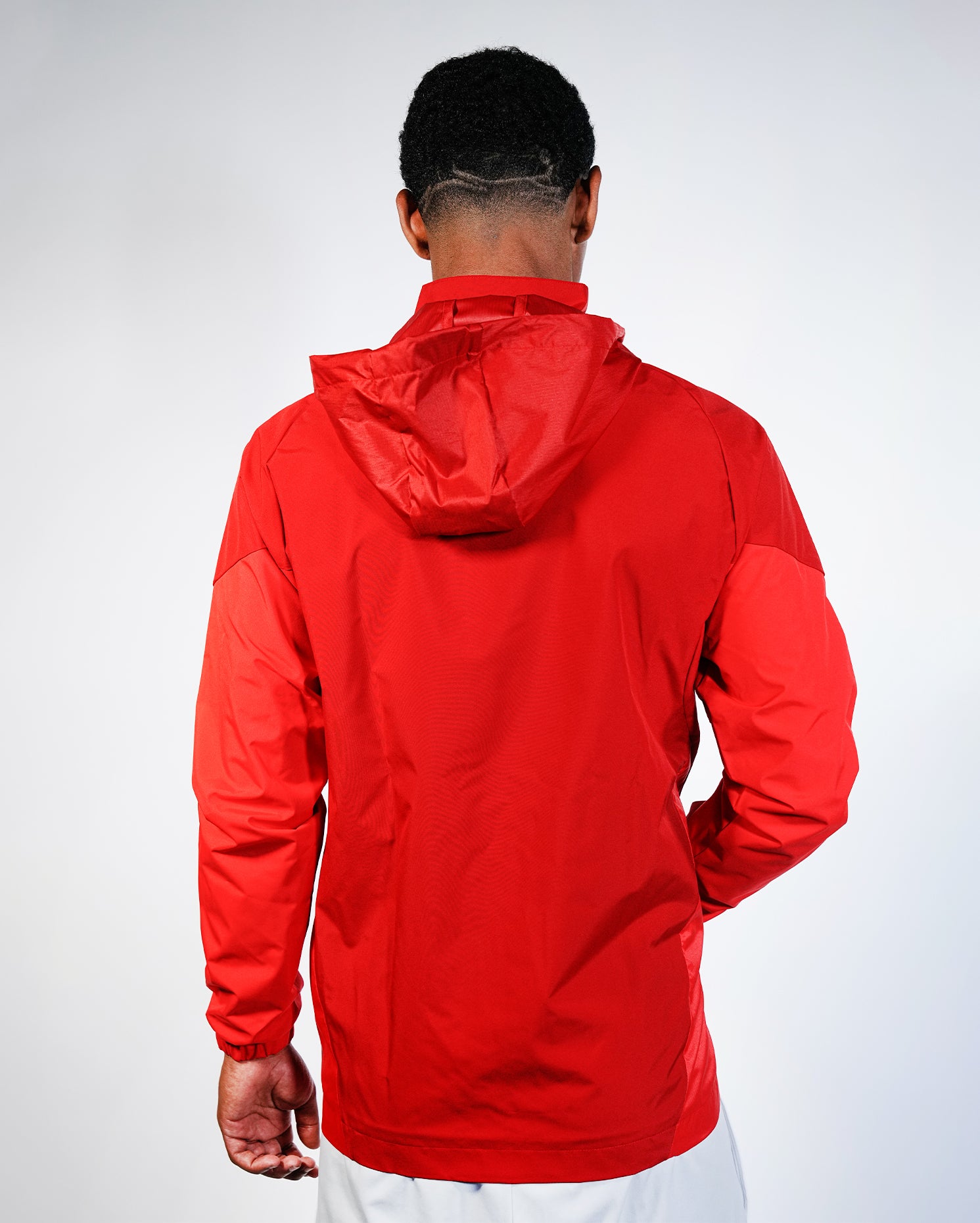 Chubasquero Entreno Rojo Hombre adidas 25-26