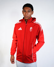 Chubasquero Entreno Rojo Hombre adidas 25-26