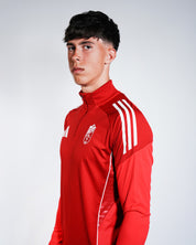 Sudadera Entreno Roja Hombre adidas 25-26