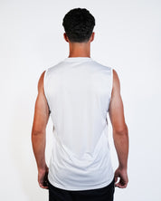 Camiseta Entreno Sin Mangas Blanca Hombre adidas 25-26