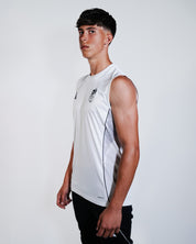 Camiseta Entreno Sin Mangas Blanca Hombre adidas 25-26