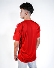 Camiseta Entreno Roja Hombre adidas 25-26