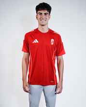 Camiseta Entreno Roja Hombre adidas 25-26