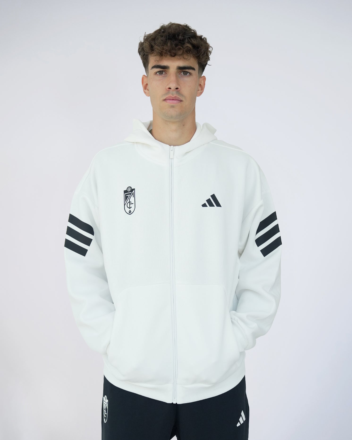 Chaqueta FI Blanca Hombre adidas 25-26