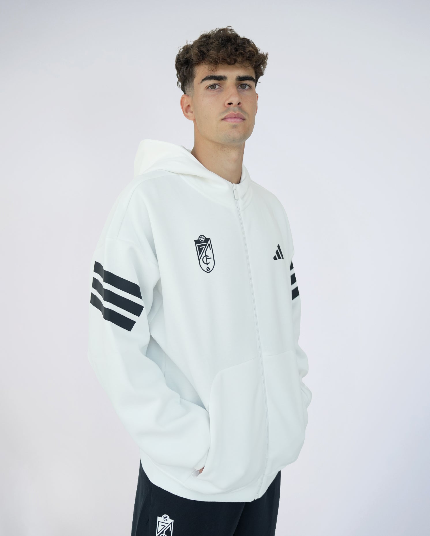 Chaqueta FI Blanca Hombre adidas 25-26