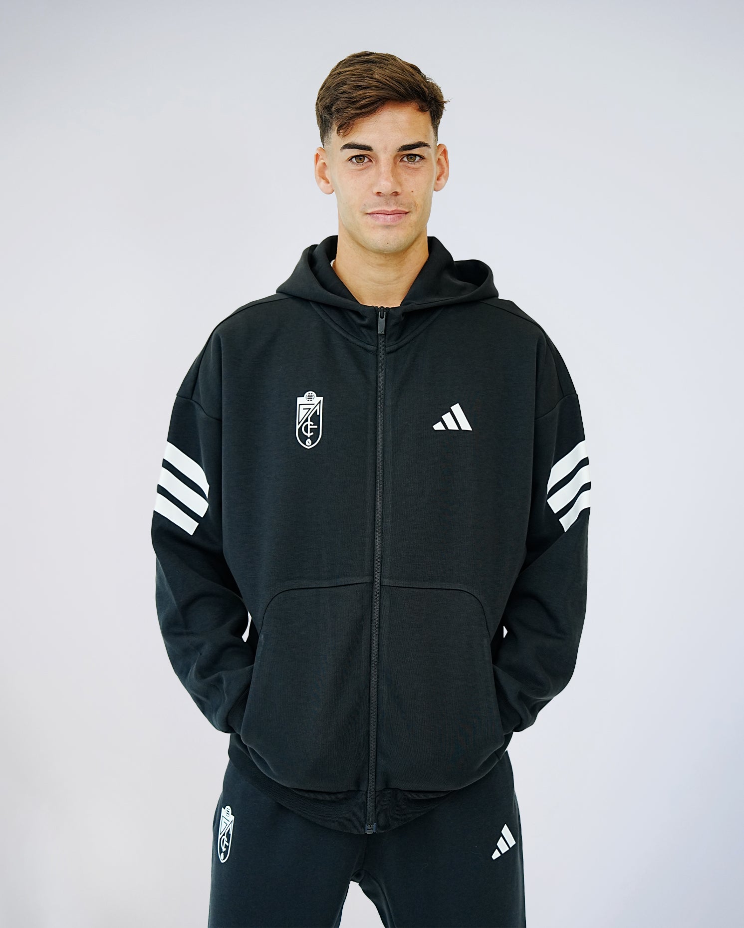 Chaqueta FI Negra Hombre adidas 25-26