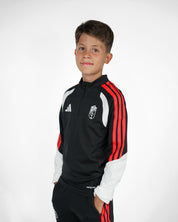 Sudadera Entreno Negra Niño adidas 26-27