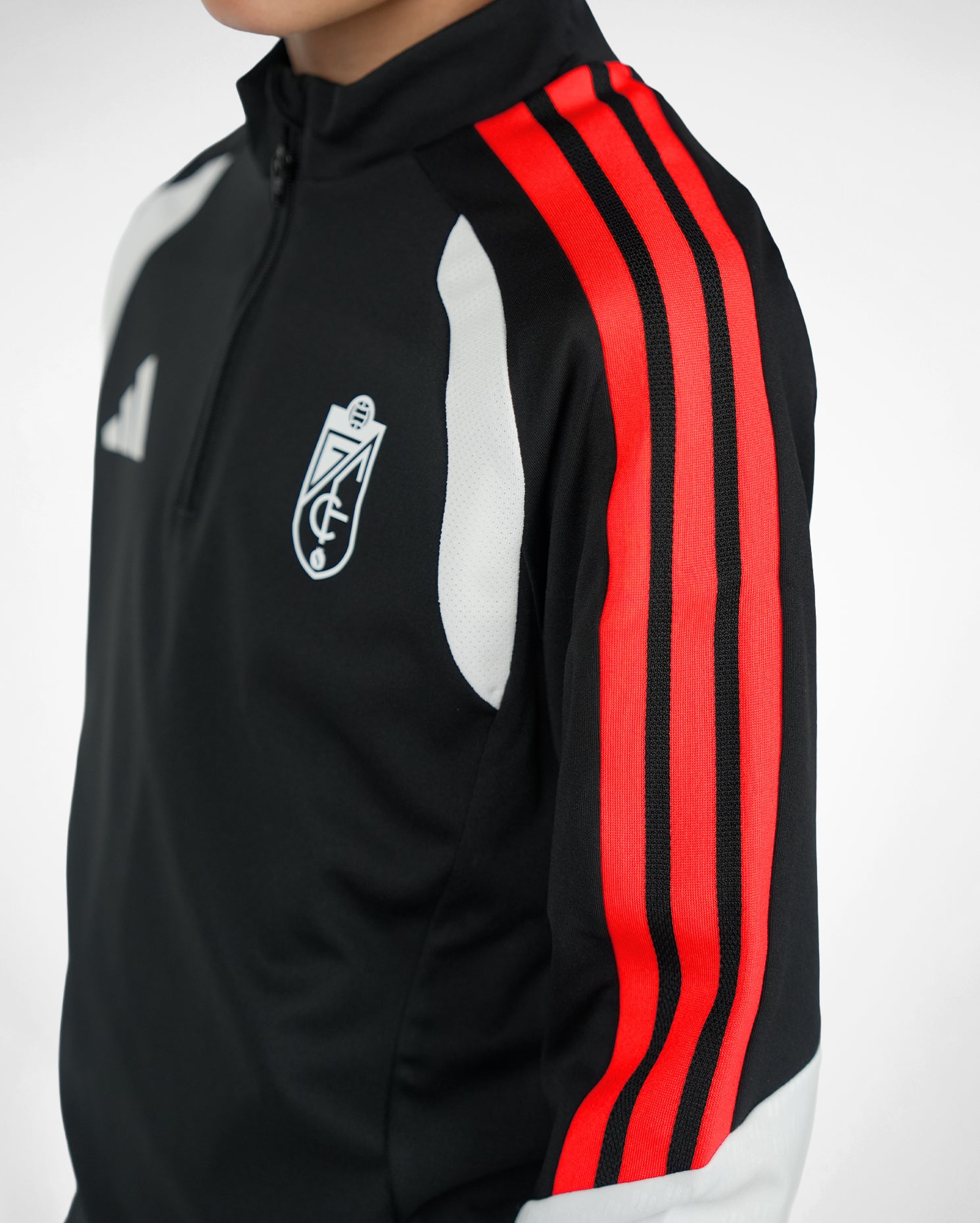 Sudadera Entreno Negra Niño adidas 26-27