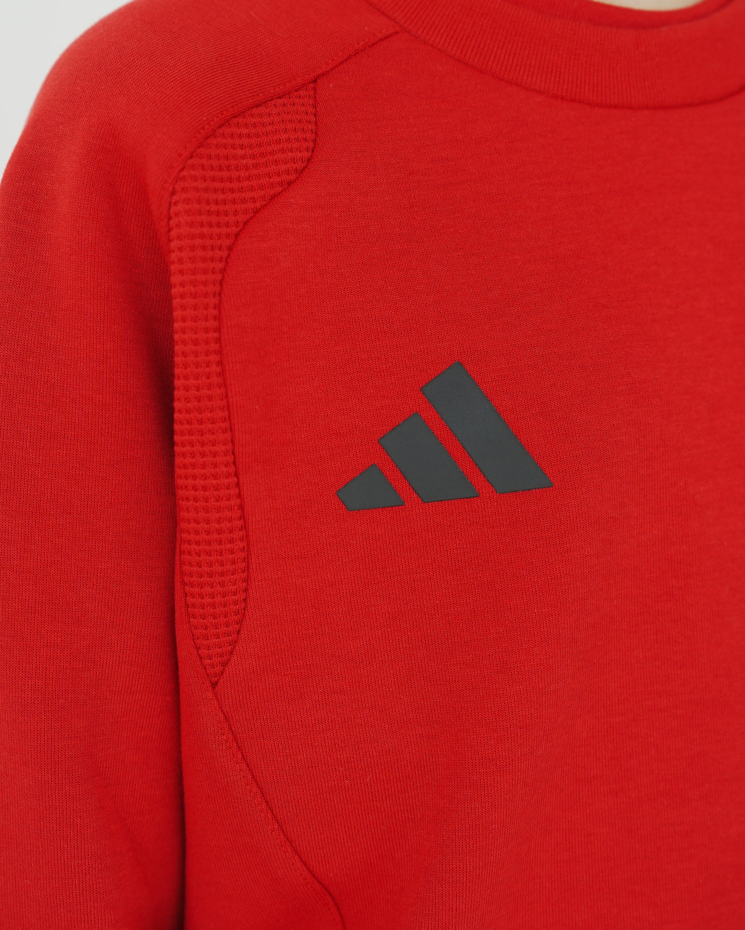 Sudadera Travel Roja Niño adidas 26-27