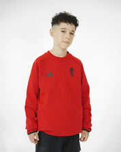 Sudadera Travel Roja Niño adidas 26-27