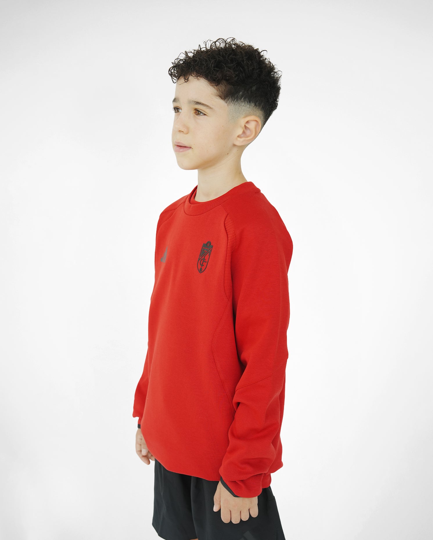 Sudadera Travel Roja Niño adidas 26-27