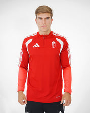 Sudadera Entreno Roja Hombre adidas 26-27