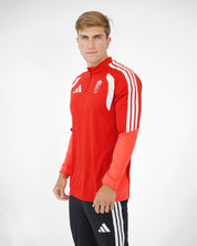 Sudadera Entreno Roja Hombre adidas 26-27
