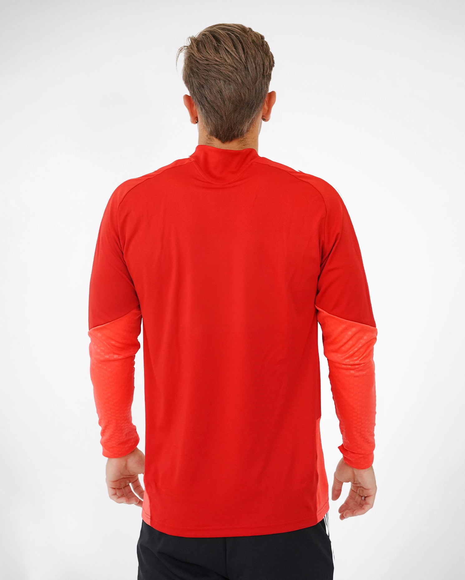 Sudadera Entreno Roja Hombre adidas 26-27
