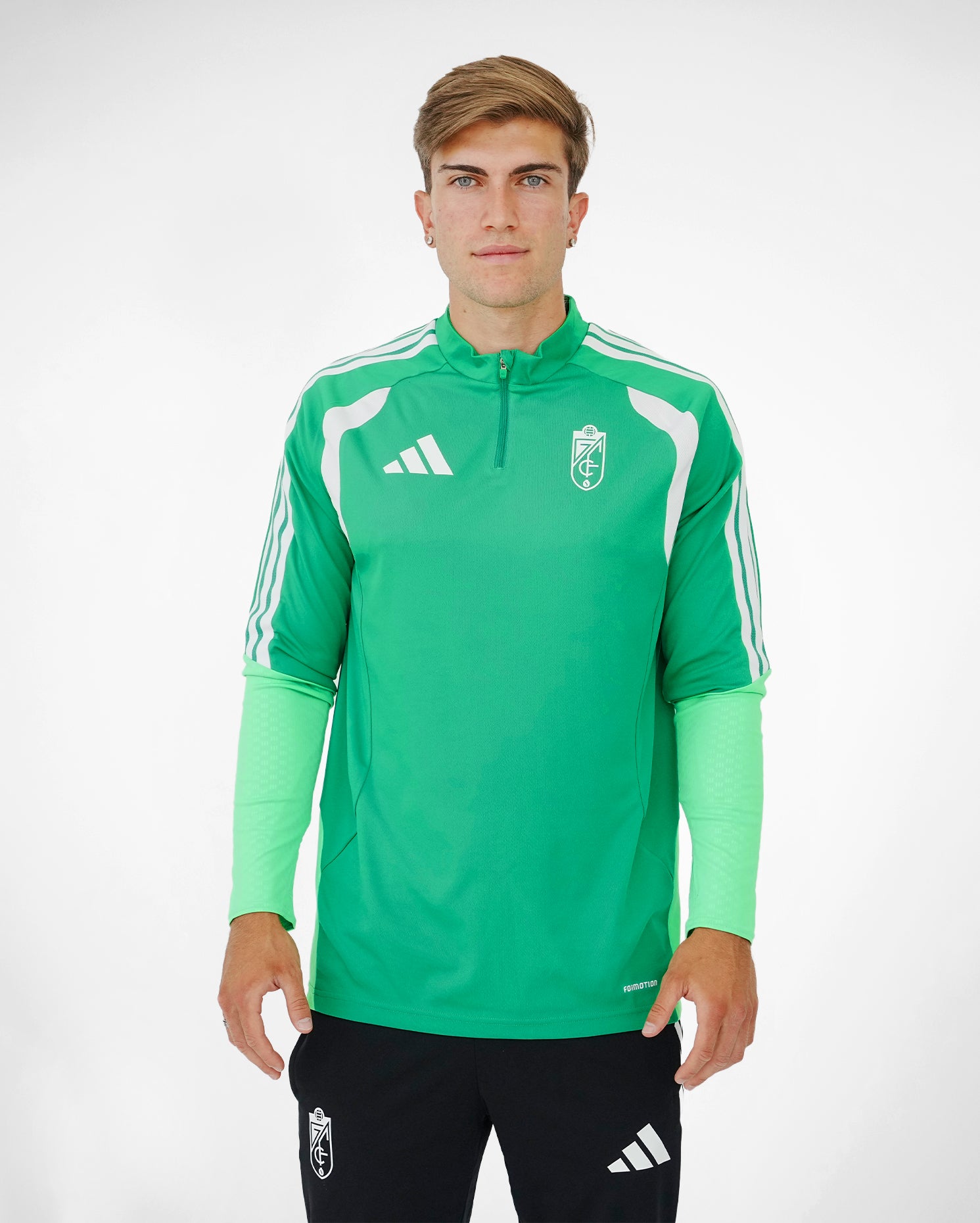 Sudadera Entreno Verde Hombre adidas 26-27