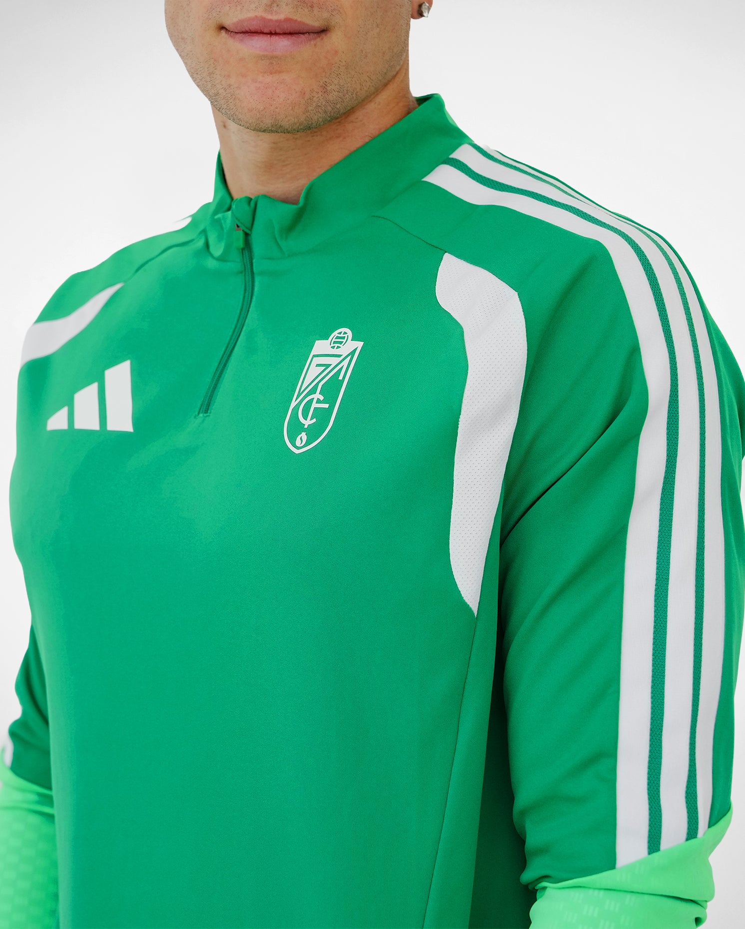 Sudadera Entreno Verde Hombre adidas 26-27