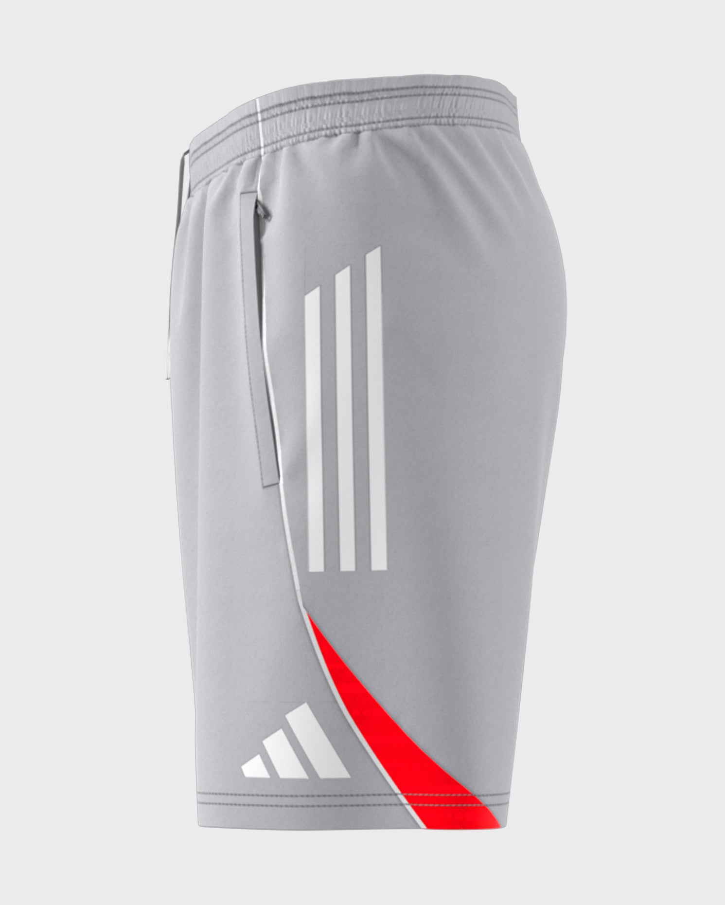 Pantalón Corto Entreno Gris Hombre adidas 25-26