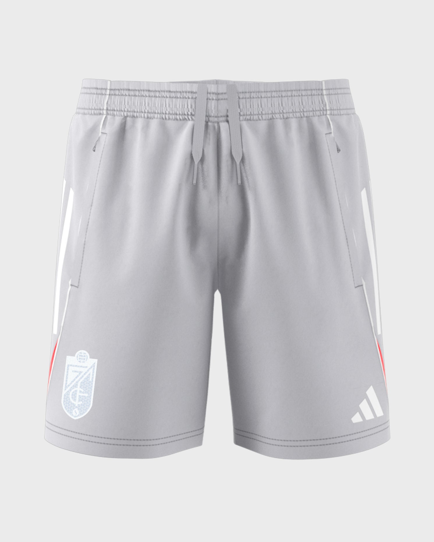 Pantalón Corto Entreno Gris Niño adidas 25-26