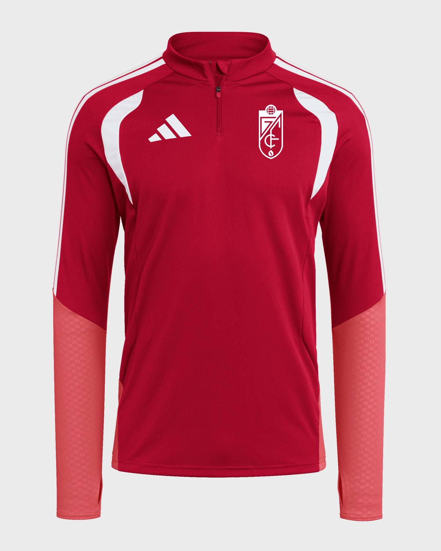 Sudadera Entreno Roja Hombre adidas 26-27