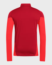 Sudadera Entreno Roja Hombre adidas 25-26