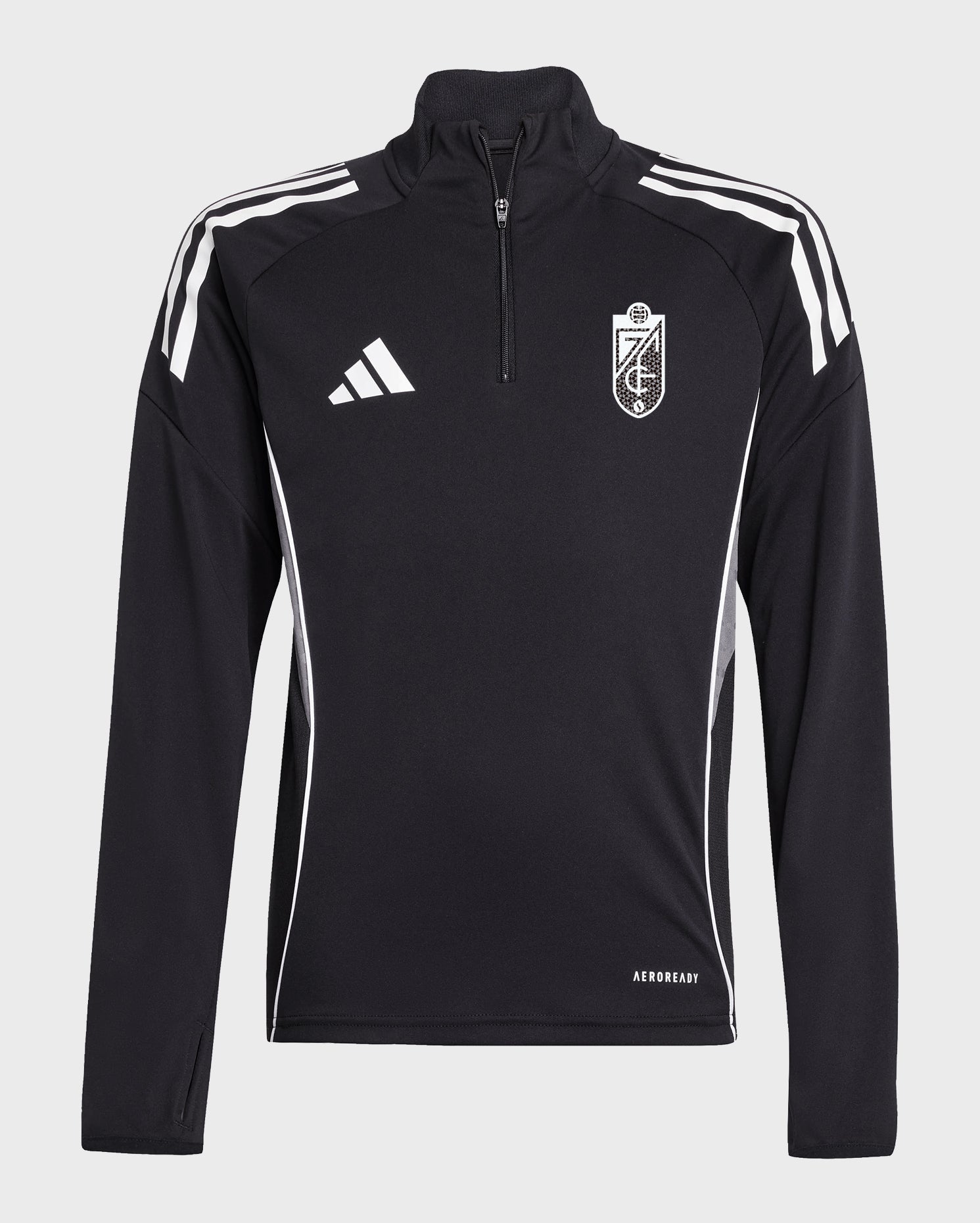 Sudadera Entreno Negra Niño adidas 25-26