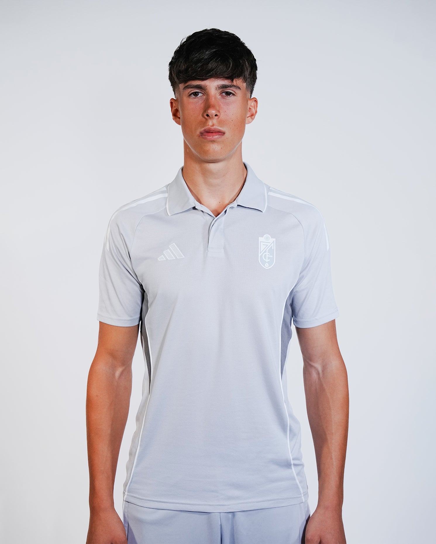 Polo Gris Hombre adidas 25-26
