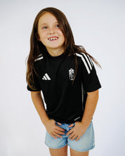 Camiseta Entreno Negra Niño adidas 25-26